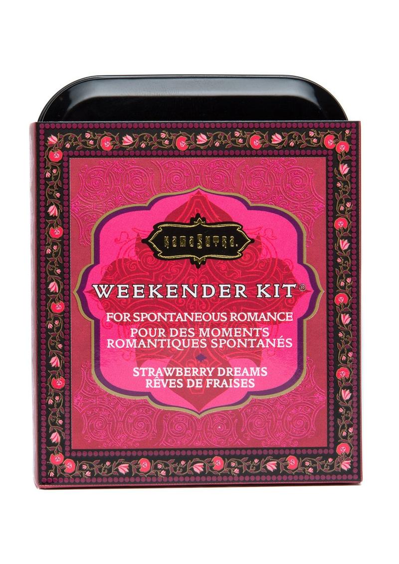 Weekender Kit Couples Romance Bath and Shower Strawberry Dreams