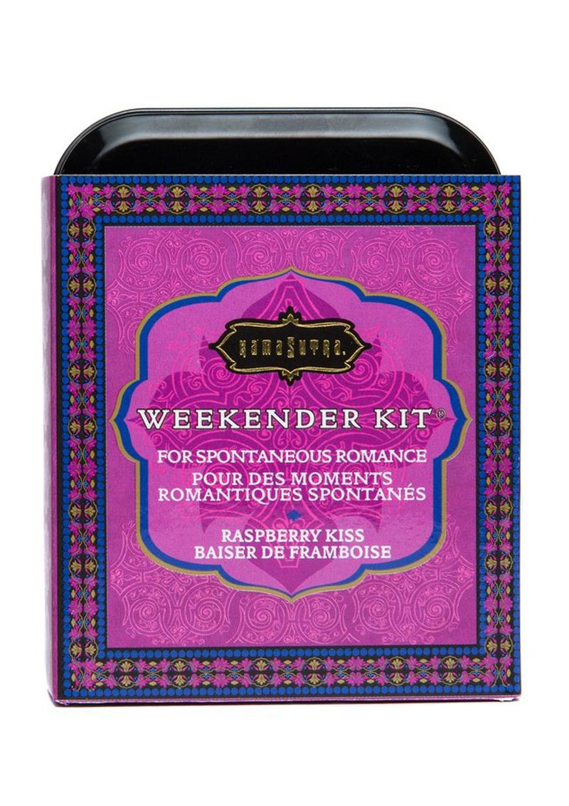Weekender Kit Couples Romance Bath and Shower Raspberry Kiss