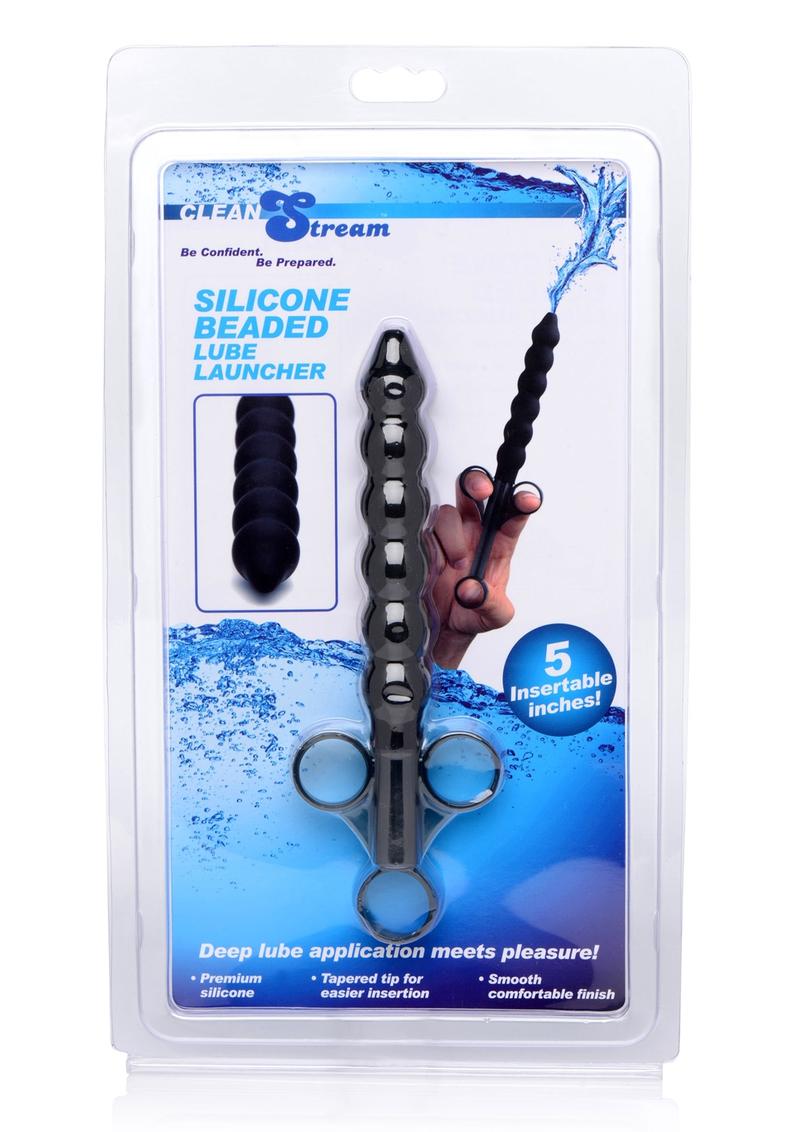 Cleanstream Silicone Beaded Lube Launch Accessory