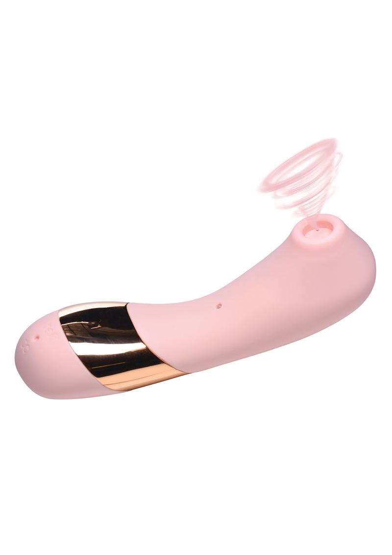 Inmi Shegasm Tickle Clit Stimulator With Suction Rechargeable Waterproof
