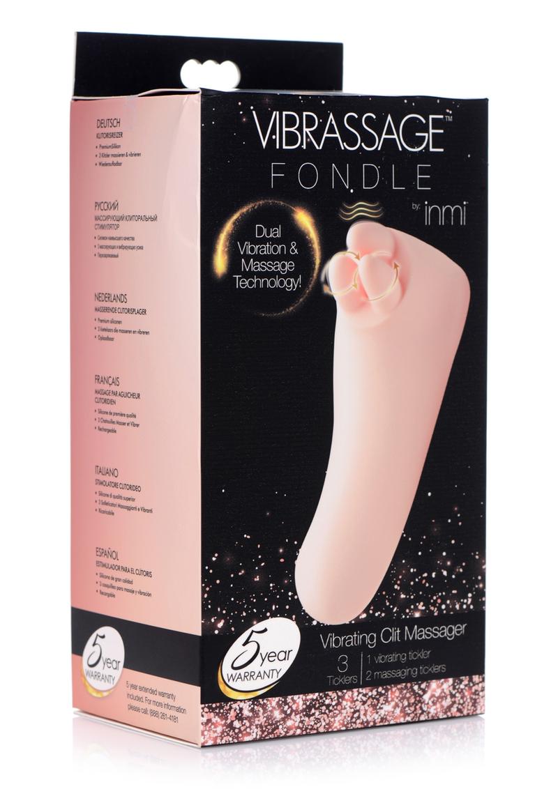 Inmi Vibrassage Fondle Vibrating Clit Massager Dual Vibration