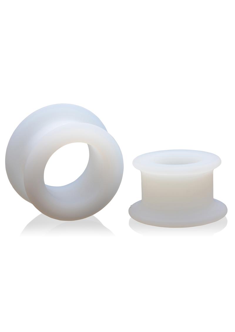 Master Series Stretch Master Anal Training Silicone Grommet Set 2 Piece White
