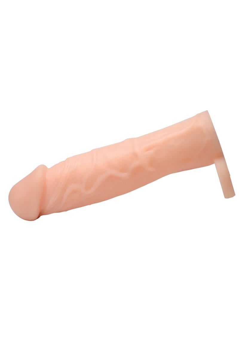 Size Matters 2 Inch Silicone Penis Extension With Ball Strap