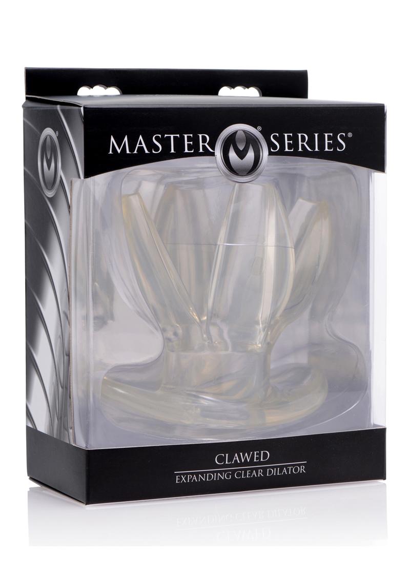 Master Series Clawed Expanding Clear Dilator 3.5 Inch Insertable  Length Hollow for Viewing