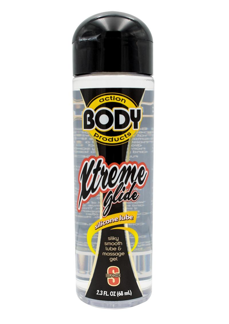 Xtreme Glide Body Action Silicone Based Lubricant 2.3 Ounce