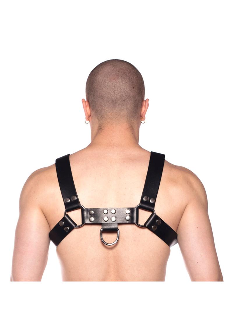 Prowler Red Butch Harness Blk/silv Lg