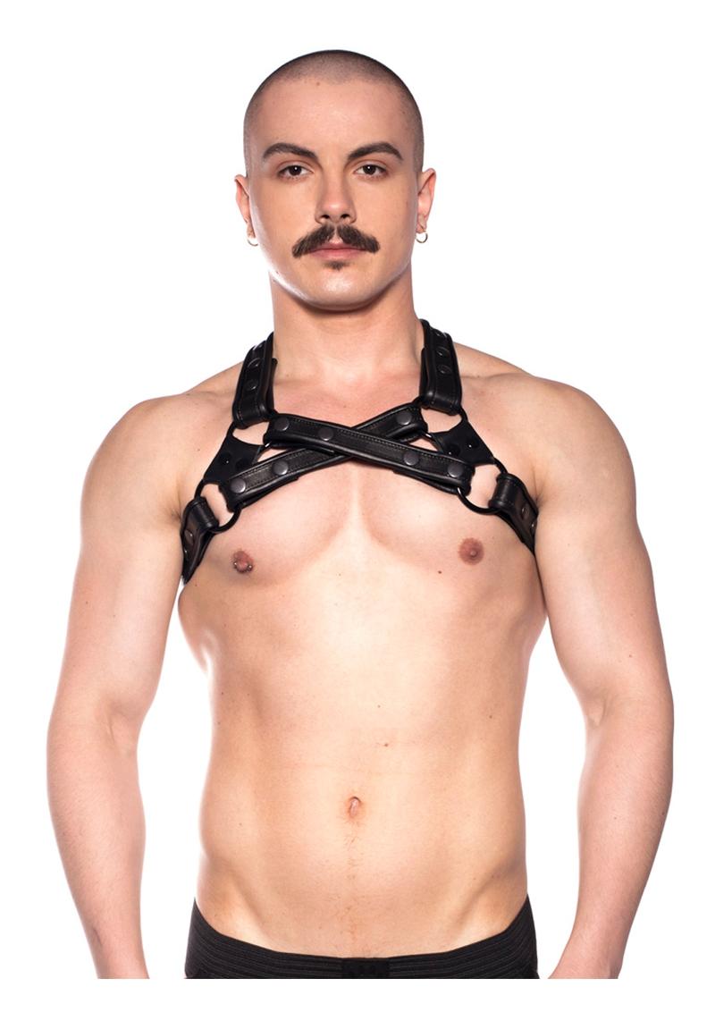 Prowler Red Cross Harness Blk S/m