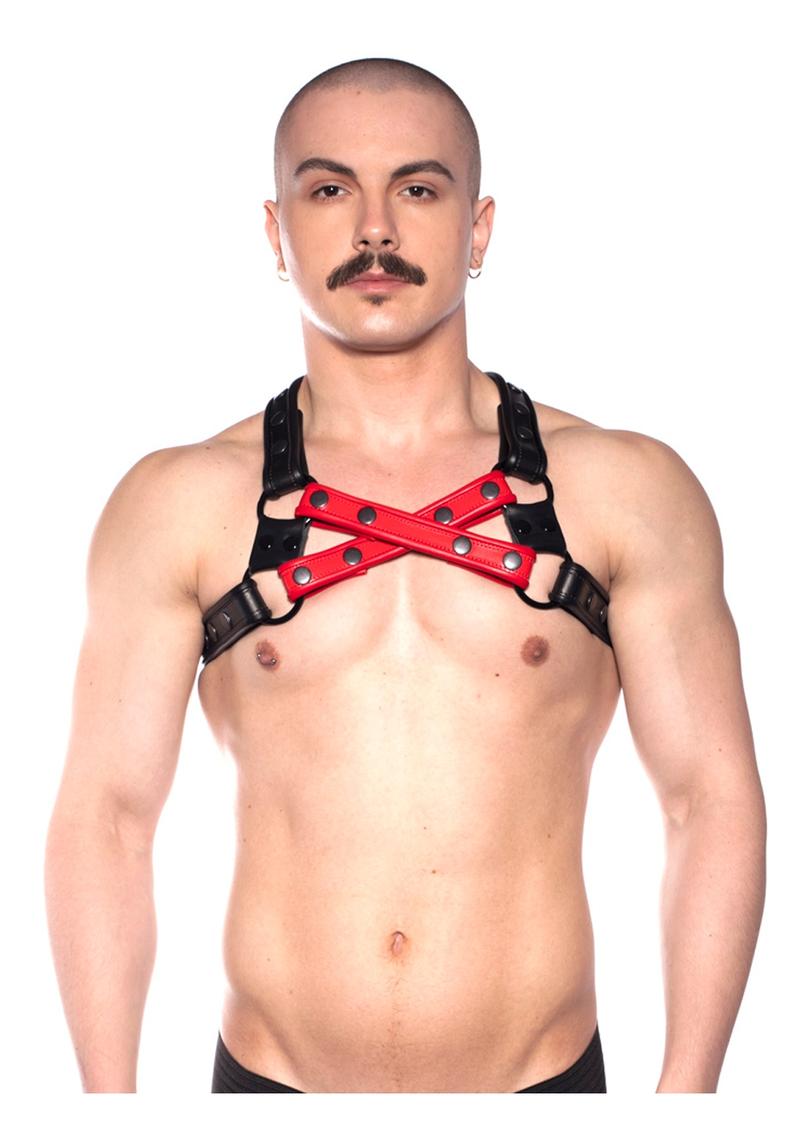 Prowler Red Cross Harness Red S/m