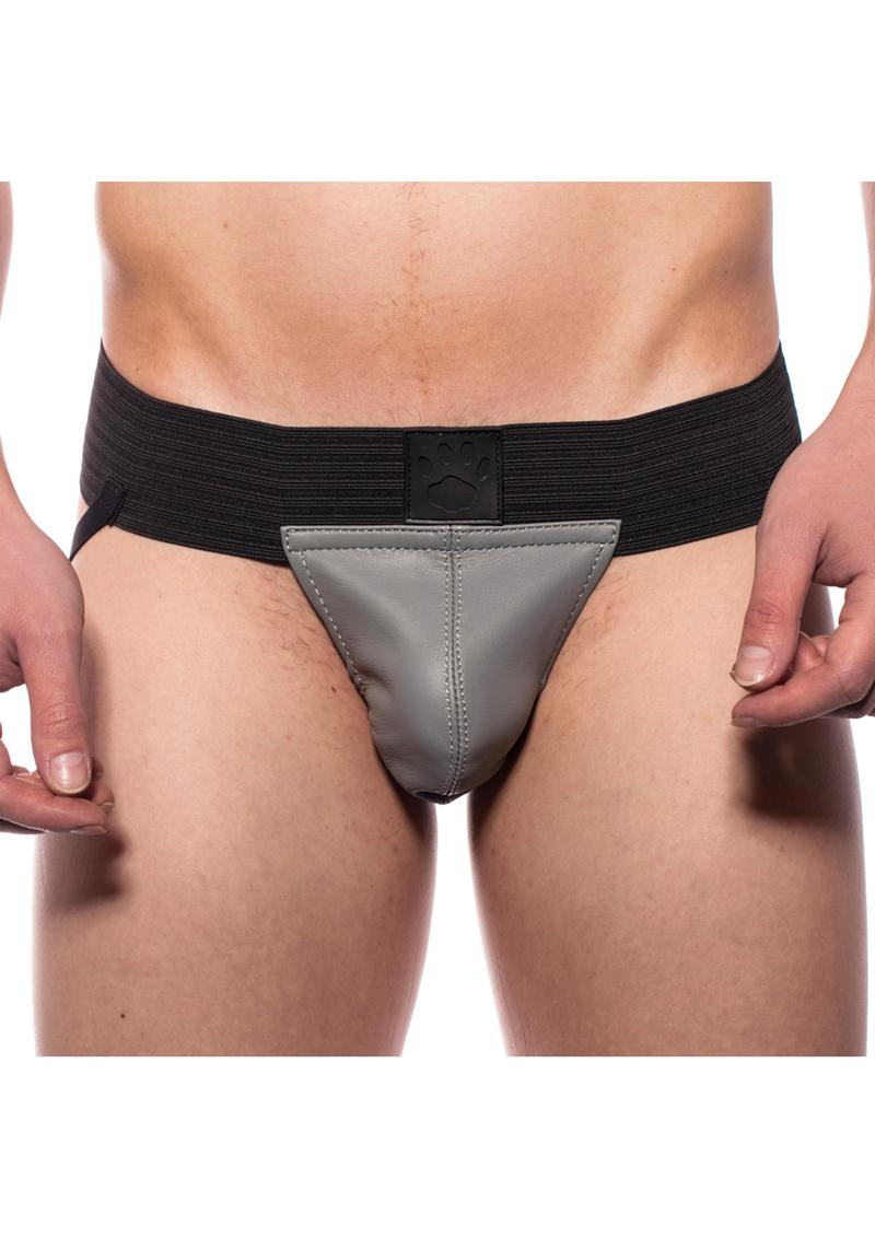 Prowler Red Pouch Jock Grey Lg