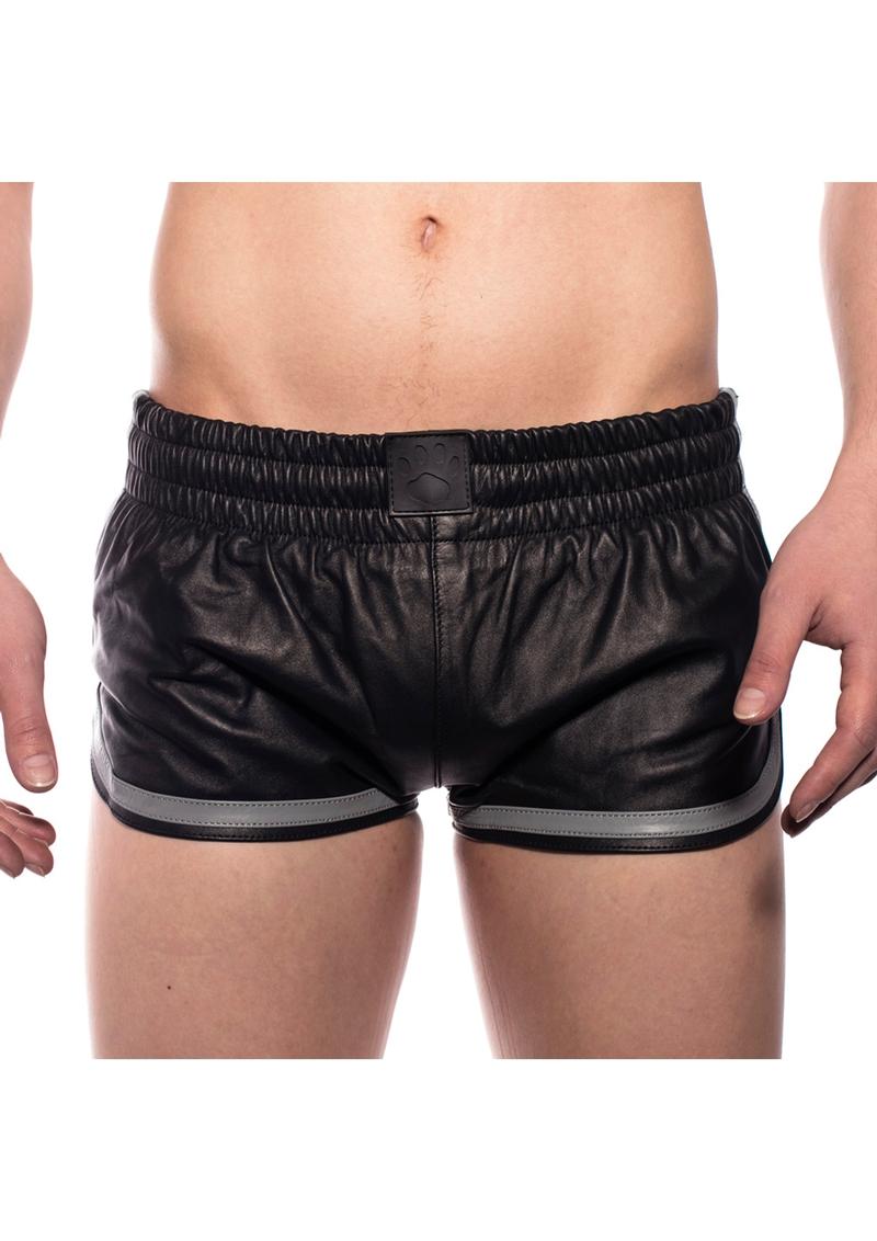 Prowler Red Leather Sport Shorts Gry Lg