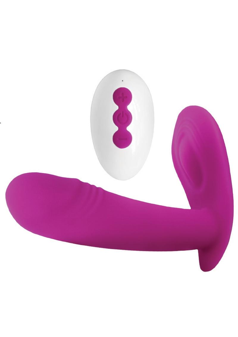Bliss Power Punch USB Magnetic Rechargeable Silicone Dual Vibe Vibrator Waterproof Pink