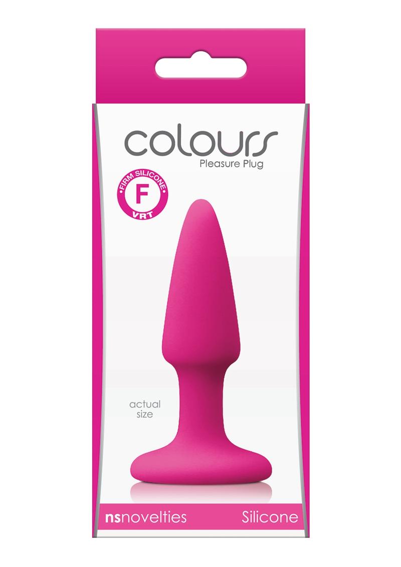 Colours Pleasure Plug Silicone Mini Anal Plug - Pink