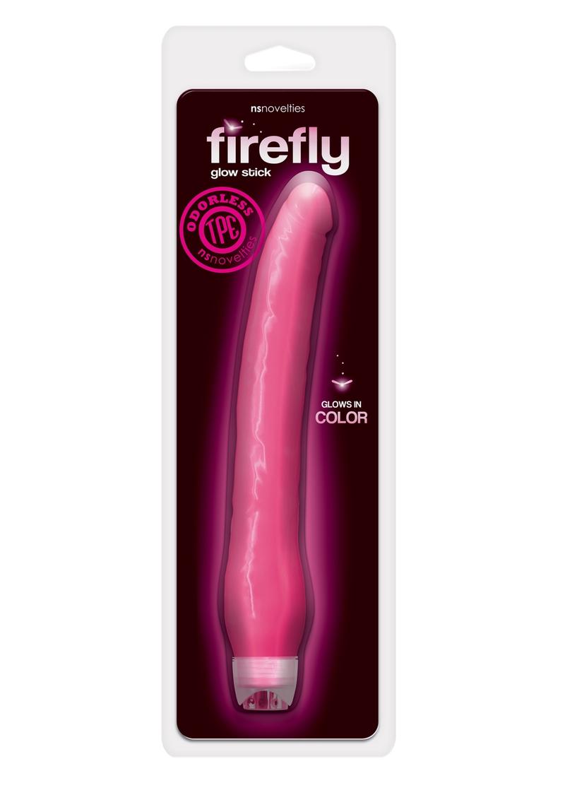 Firefly Glow Stick Vibrator Glow In The Dark - Pink