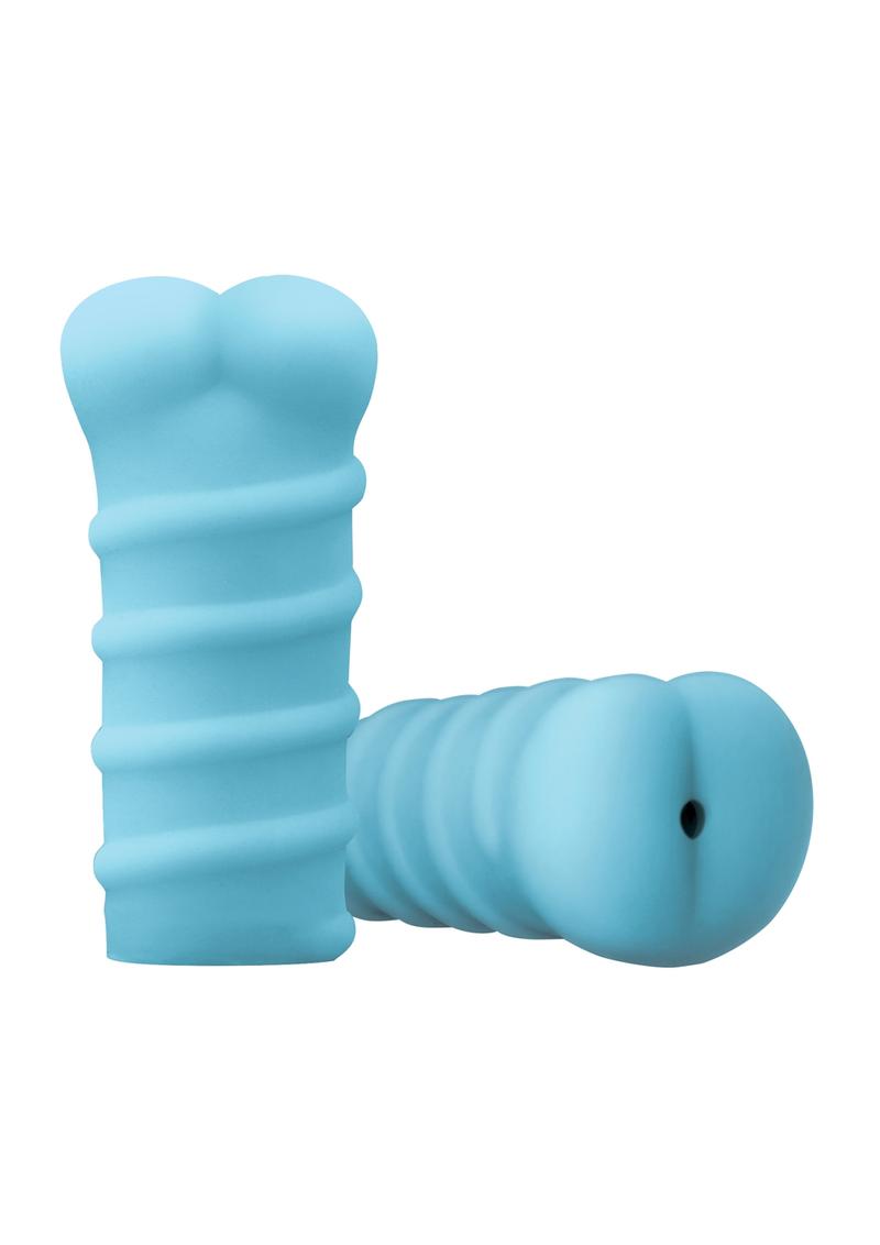 Firefly Dat Ass Stroker Silicone Glow In The Dark - Anal - Blue
