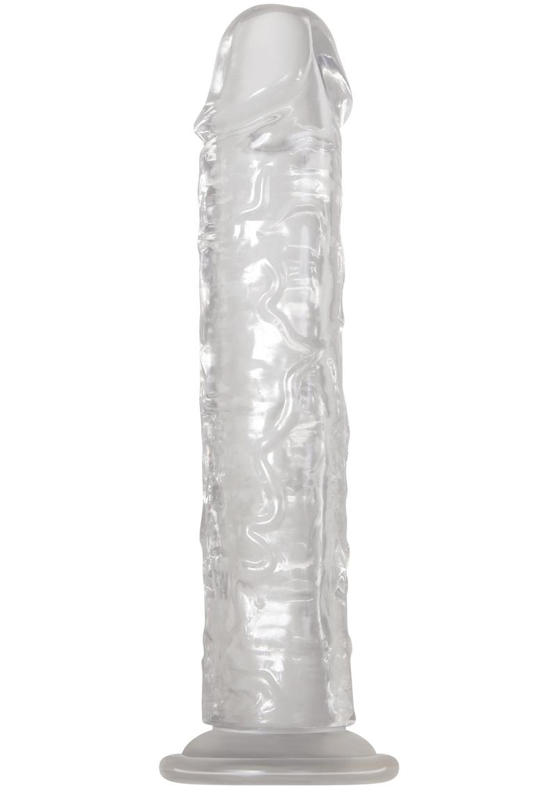 Adam and Eve Crystal Clear Dong 8 Inches