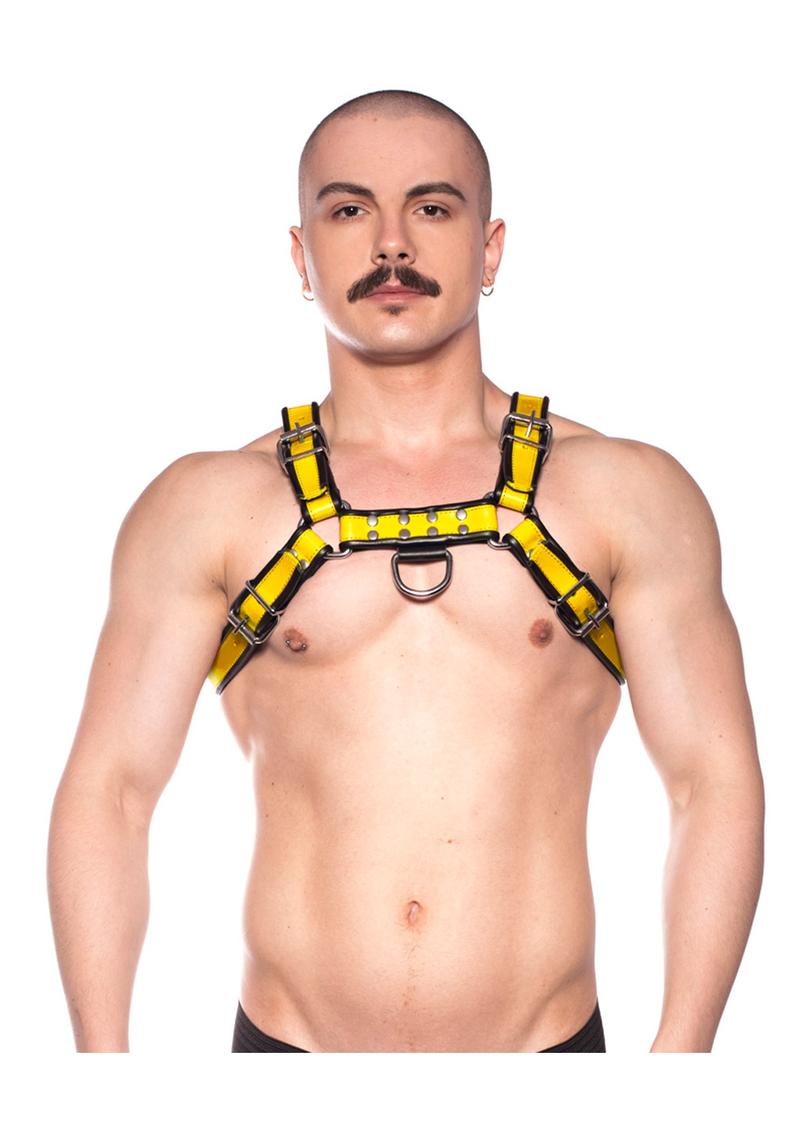 Prowler Red Bull Harness Blk/yell Xl
