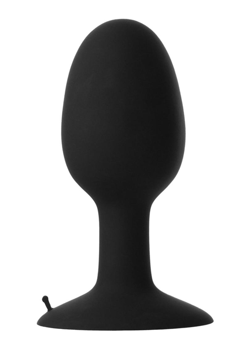 Prowler X-large Weighted Butt Plug  Non Vibrating 5.5 Inch Black