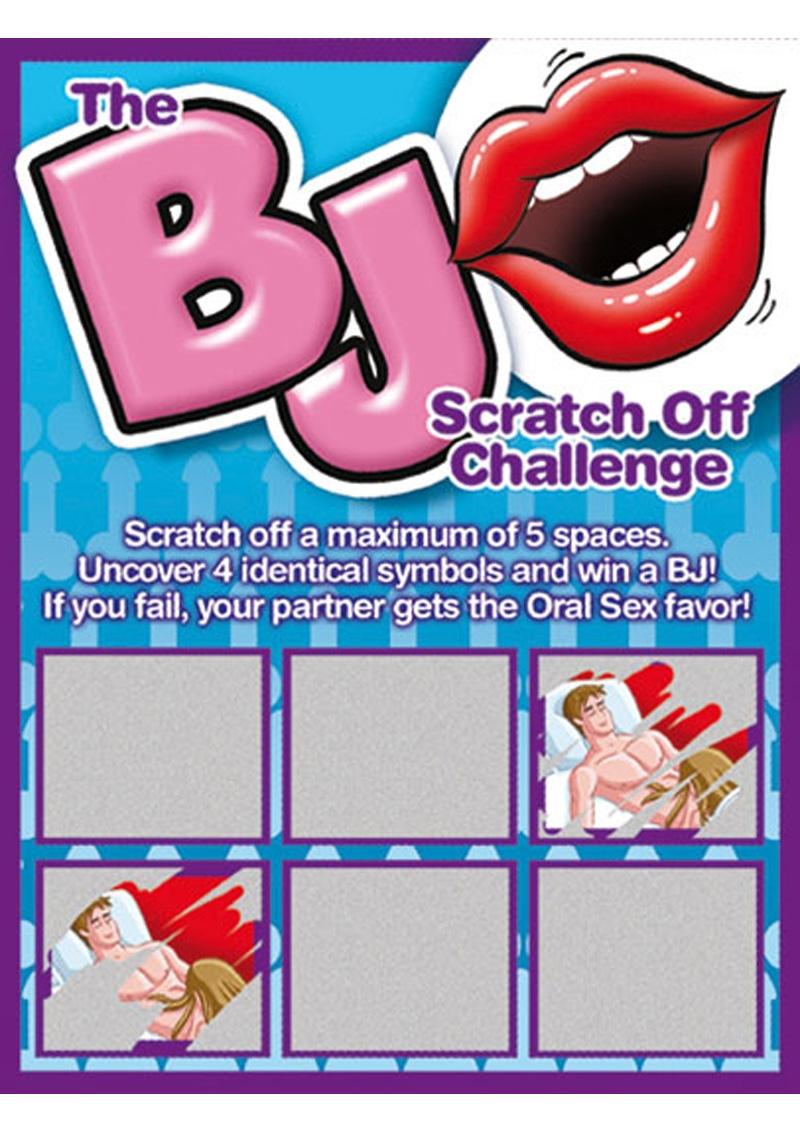 Bj Scratch Off Challenge Game Ticket