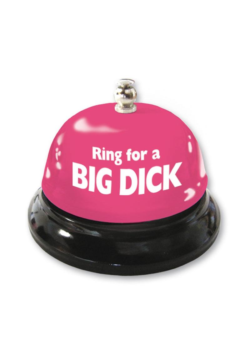 Ring For A Big Dick Table Bell Novelty Item