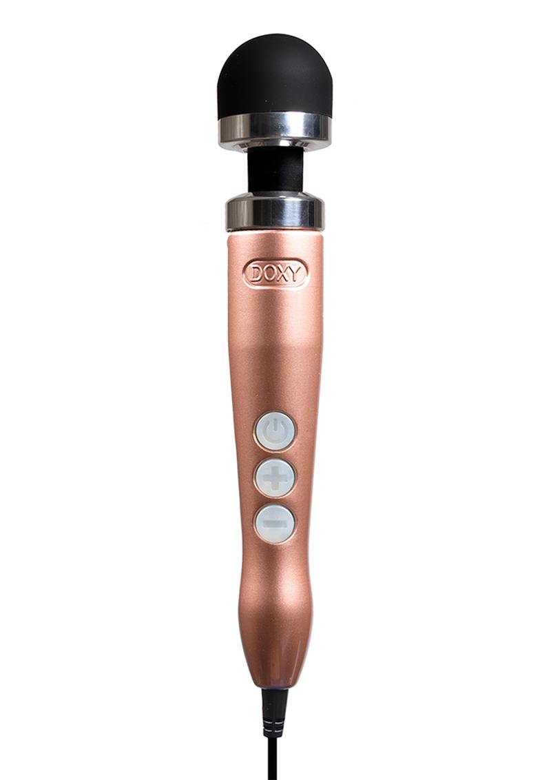 Doxy Die Cast 3 Massager Multi Speed Silicone Rose Gold/Black