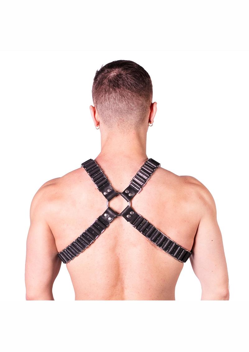 Prowler Red Ballistic Harness Blk/sil Lg