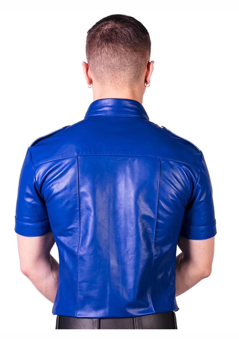Prowler Red Slim Police Shirt Blu Xl