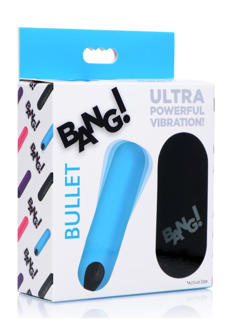 Bang Vibe Bullet W/remote Blu
