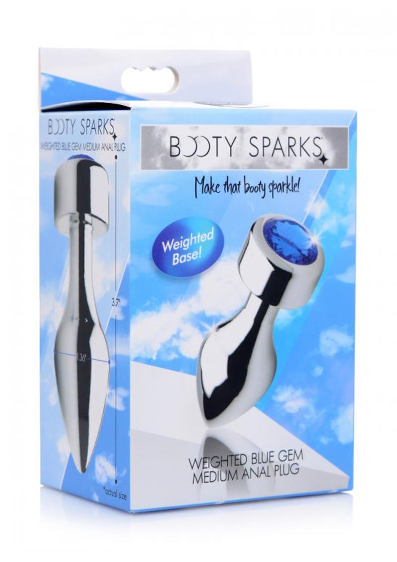 Booty Sparks Weight Aluminum Plug Blu Md