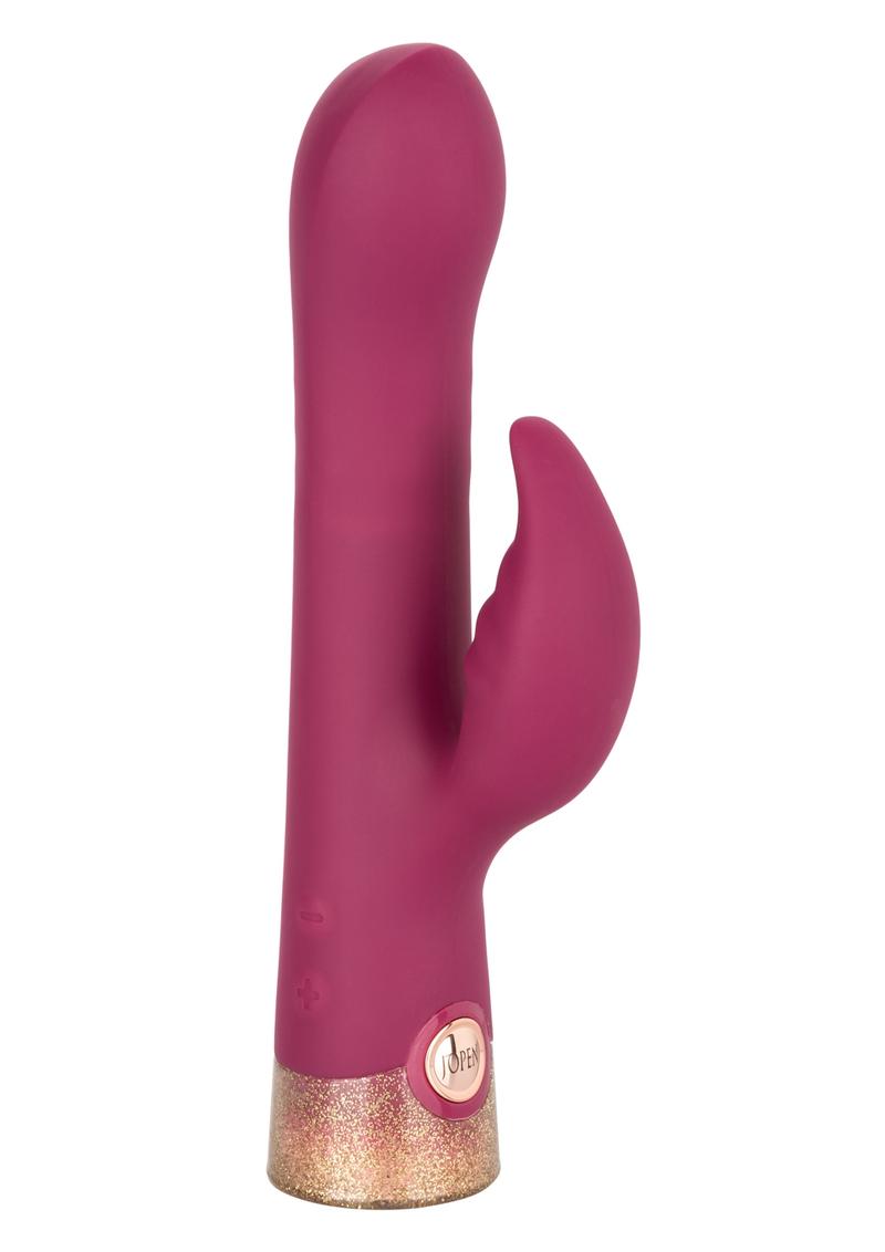Starstruck Affair Rechargeable Silicone Rabbit Vibrator - Red