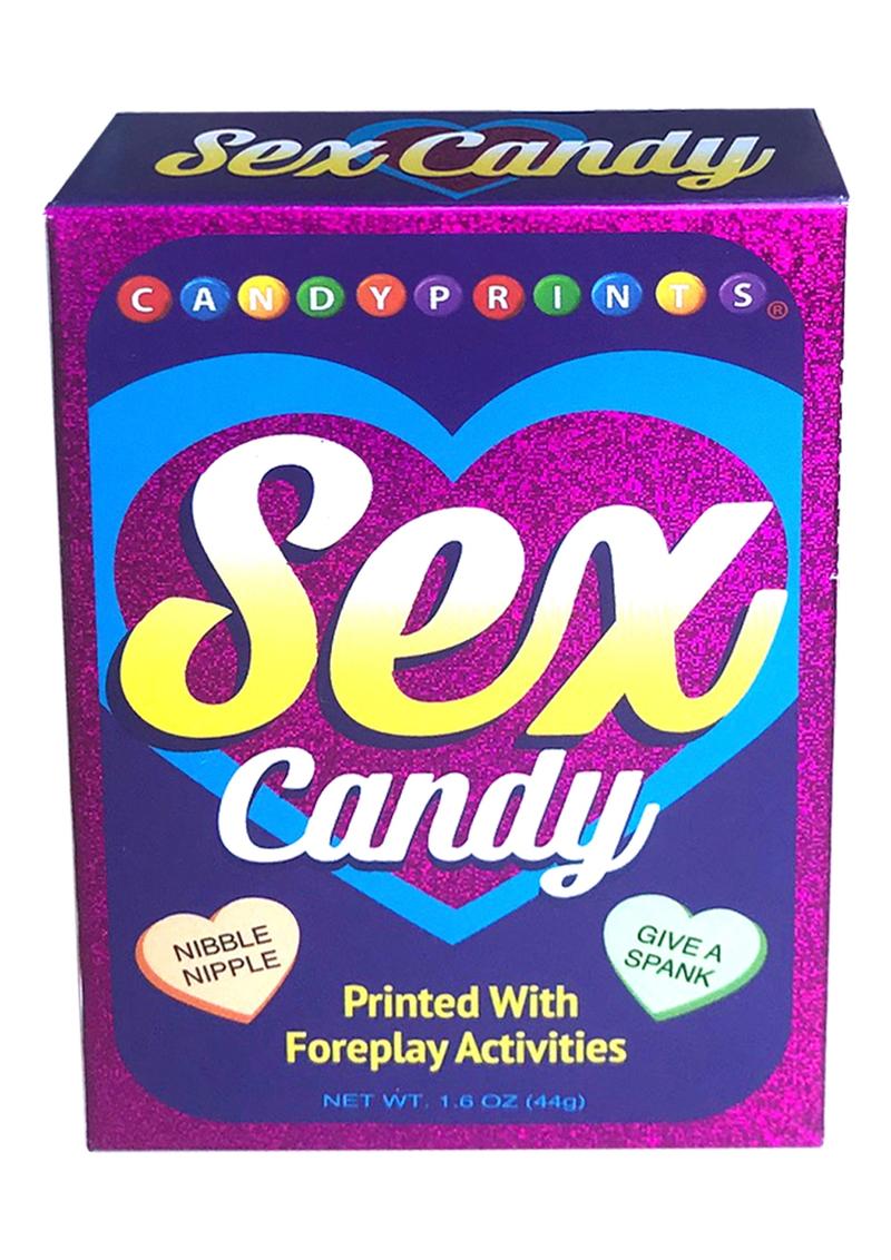 Candy Prints Sex Candy Foreplay Game 1.6 Ounce Box