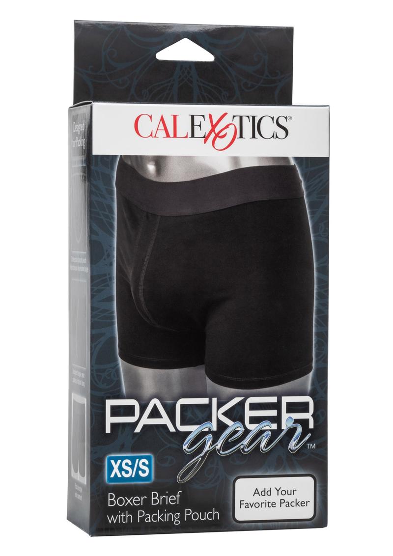 Packer Gear Boxer Brief With Pouch XS/S Black