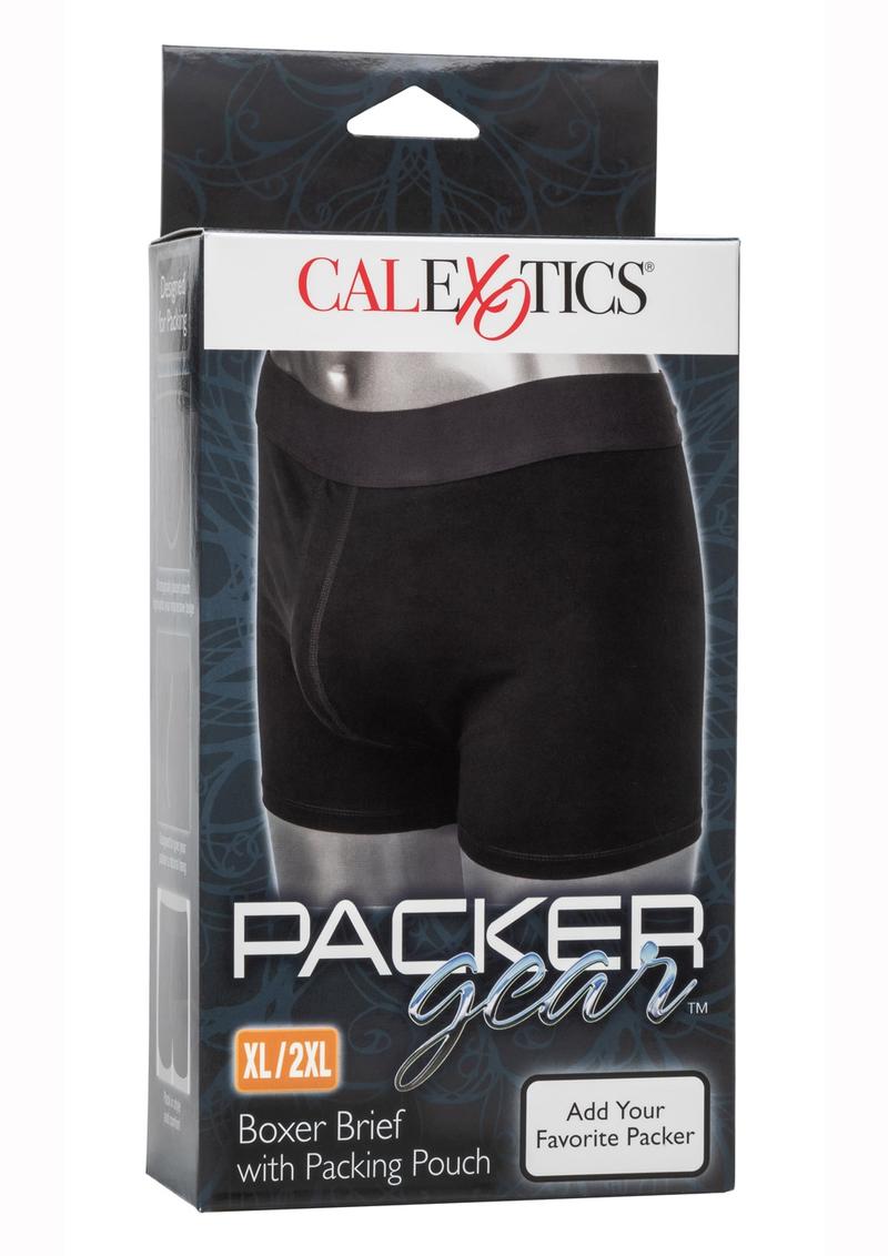 Packer Gear Boxer Brief With Pouch XL/2XL Black