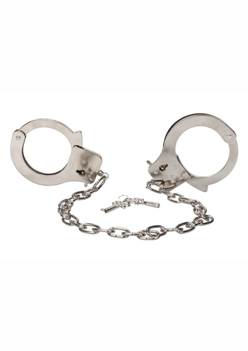 Chrome Hand Cuffs with 19 Inch Chain