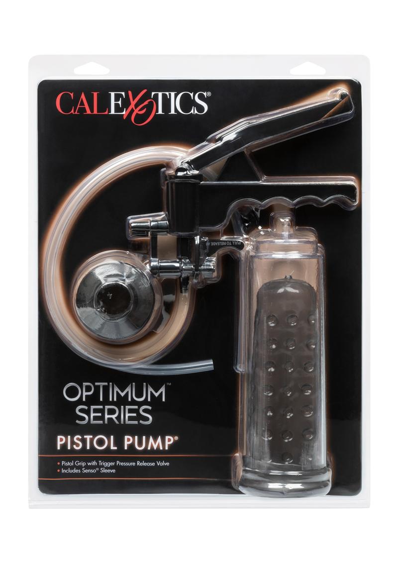 PISTOL PUMP WITH SENSO SLEEVE8 INCH CLEAR