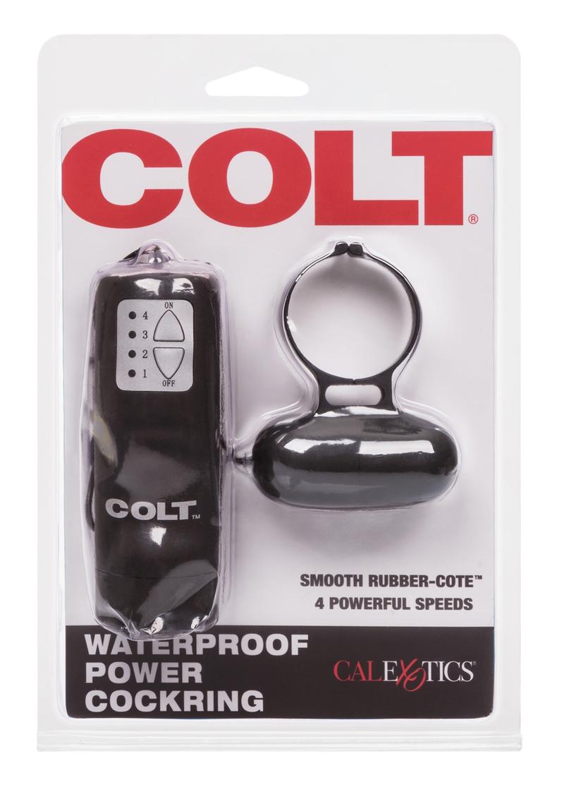 COLT POWER COCK RING BLACK WATERPROOF