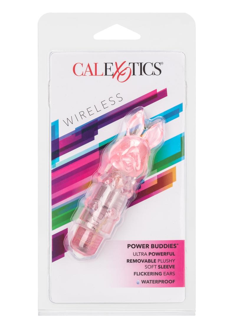 Waterproof Power Buddies Bullet With Silicone Sleeve Pink Rabbit