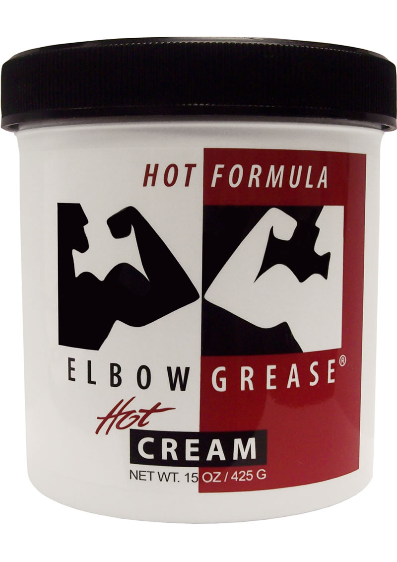 Elbow Grease Hot Cream Lubricant 15 Ounce
