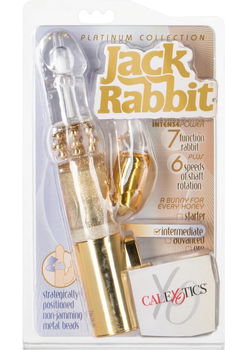 Jack Rabbit Platinum Collection Rabit Vibrator - Gold