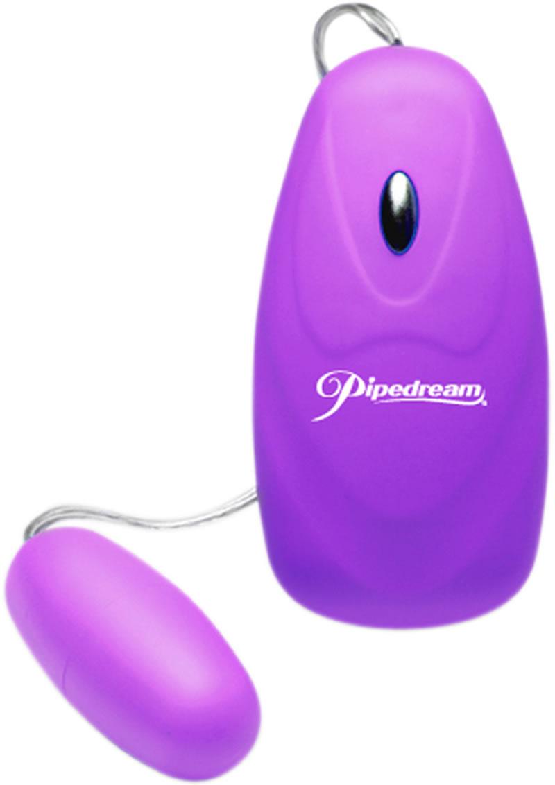 Neon Luv Touch Bullet Vibe With Remote Control - Purple