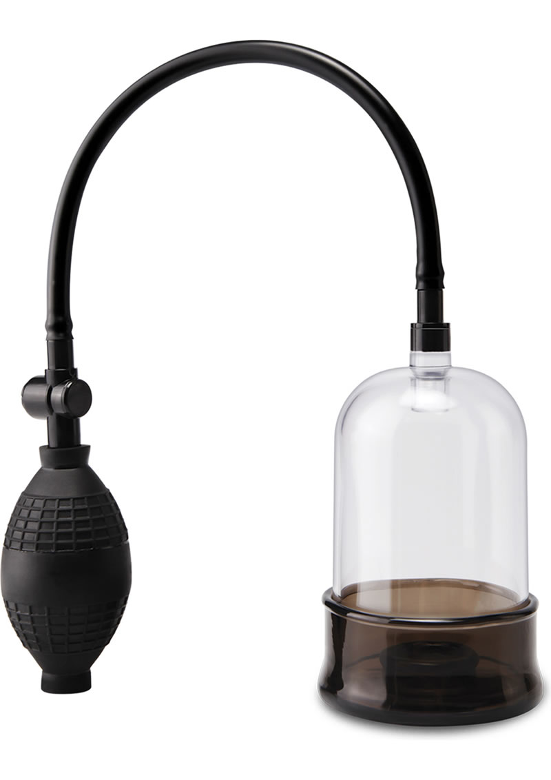 Pump Worx Penis Head Enlarger - Clear And Black