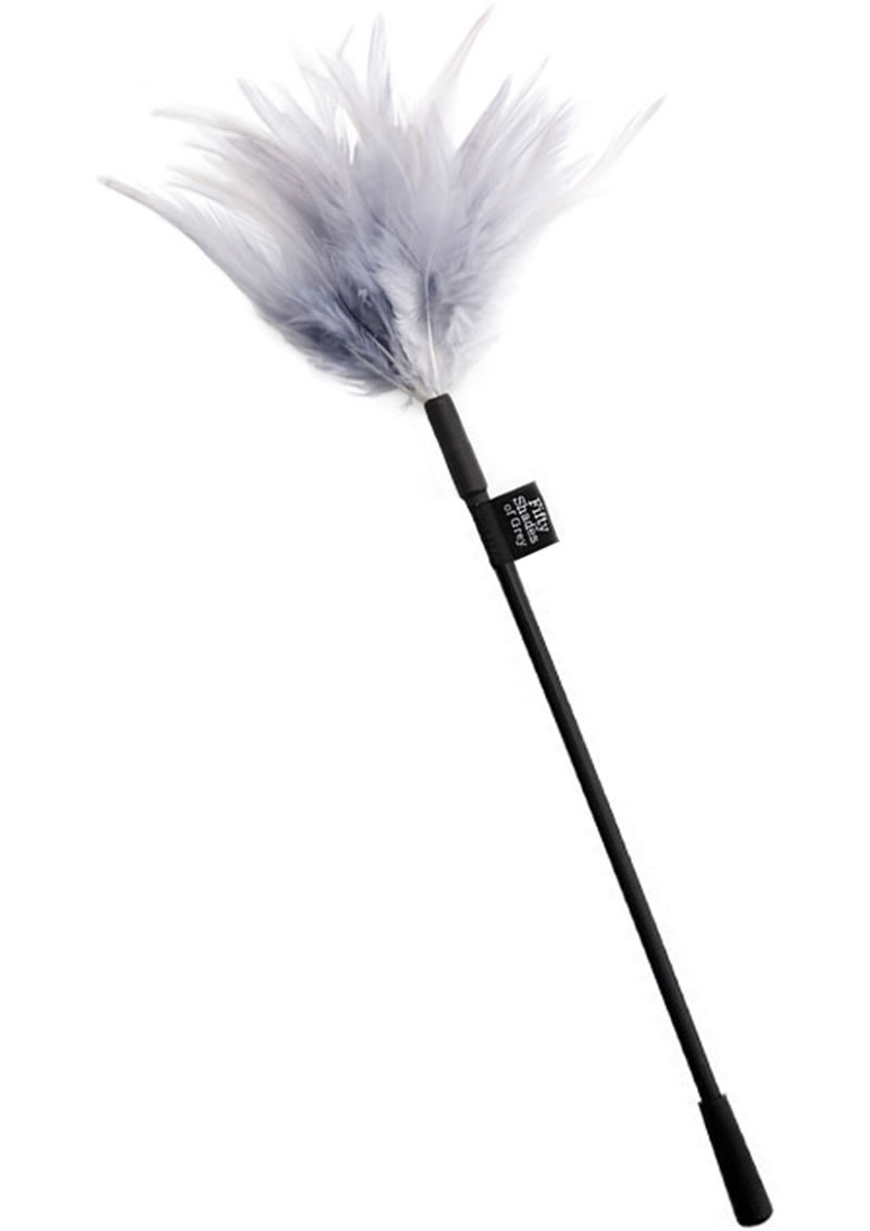 Fifty Shades of Grey Tease Feather Tickler - Silver