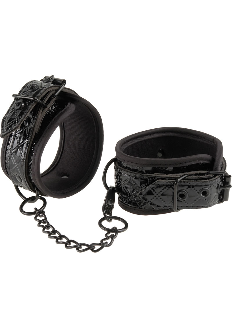 Fetish Fantasy Series Limited Edition Couture Cuffs Adjustable Black