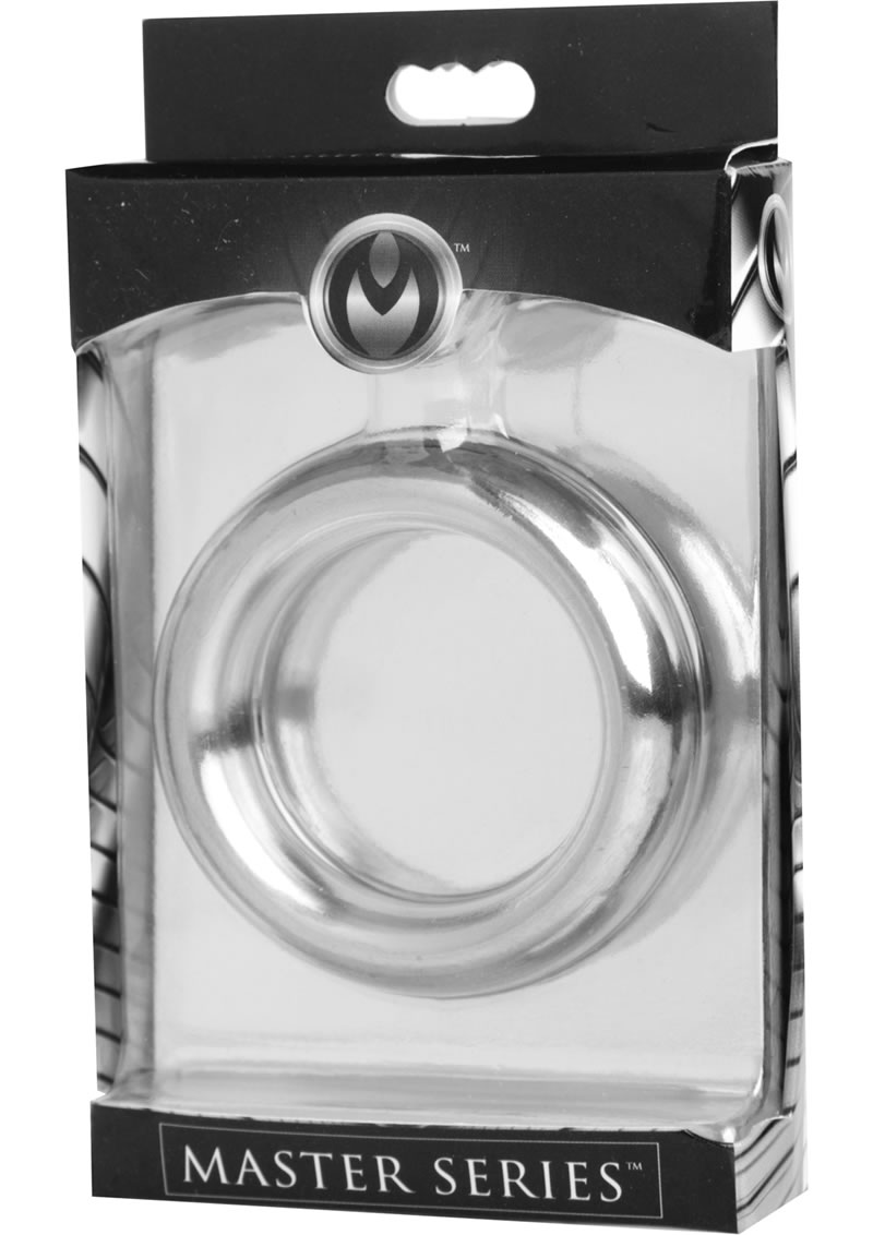 Master Series Stainless Steel Cock Ring - 1.75in