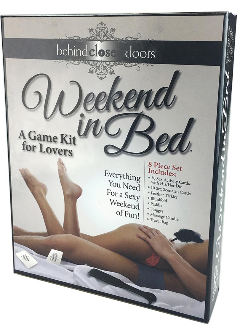 Behind Closed Doors Weekend In Bed Kit Game For Lovers