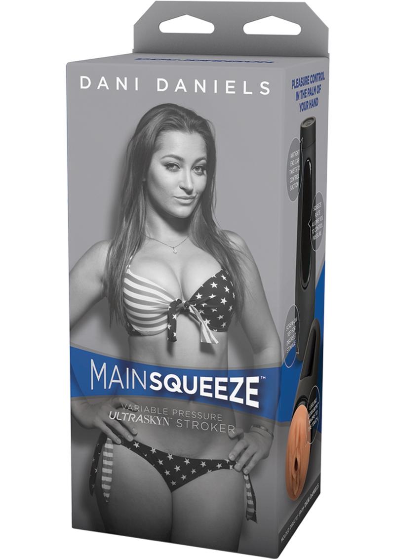 Main Squeeze Dani Daniels Ultraskyn Masturbator - Pussy - Vanilla