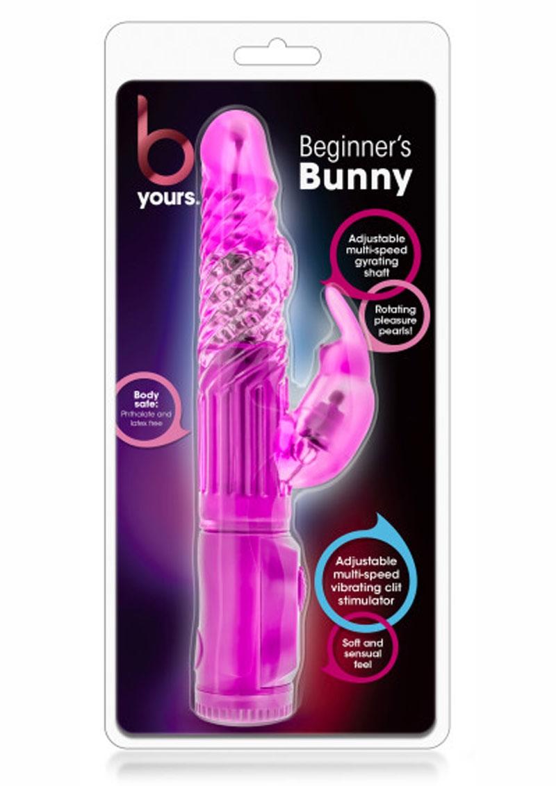 B Yours Beginner`s Bunny Rabbit Vibrator - Pink