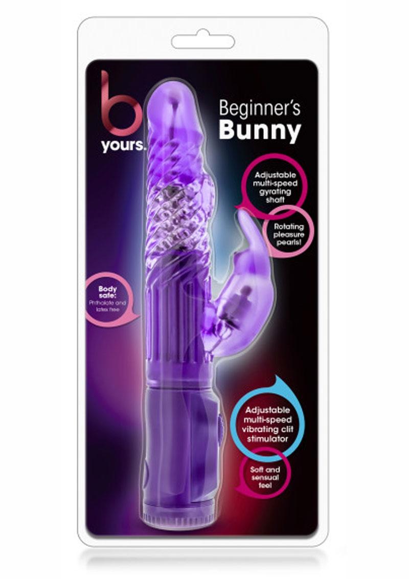 B Yours Beginner`s Bunny Rabbit Vibrator - Purple