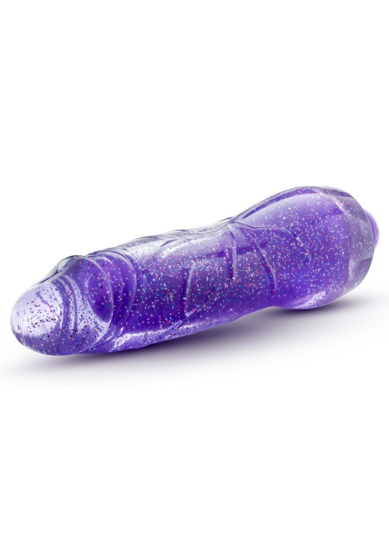 Glow Dicks Molly Glitter Vibrator - Purple