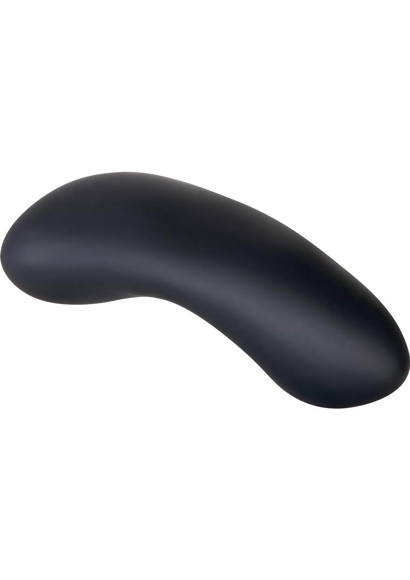 Hidden Pleasure Rechargeable Silicone Vibrating Panty With Remote Control - Black