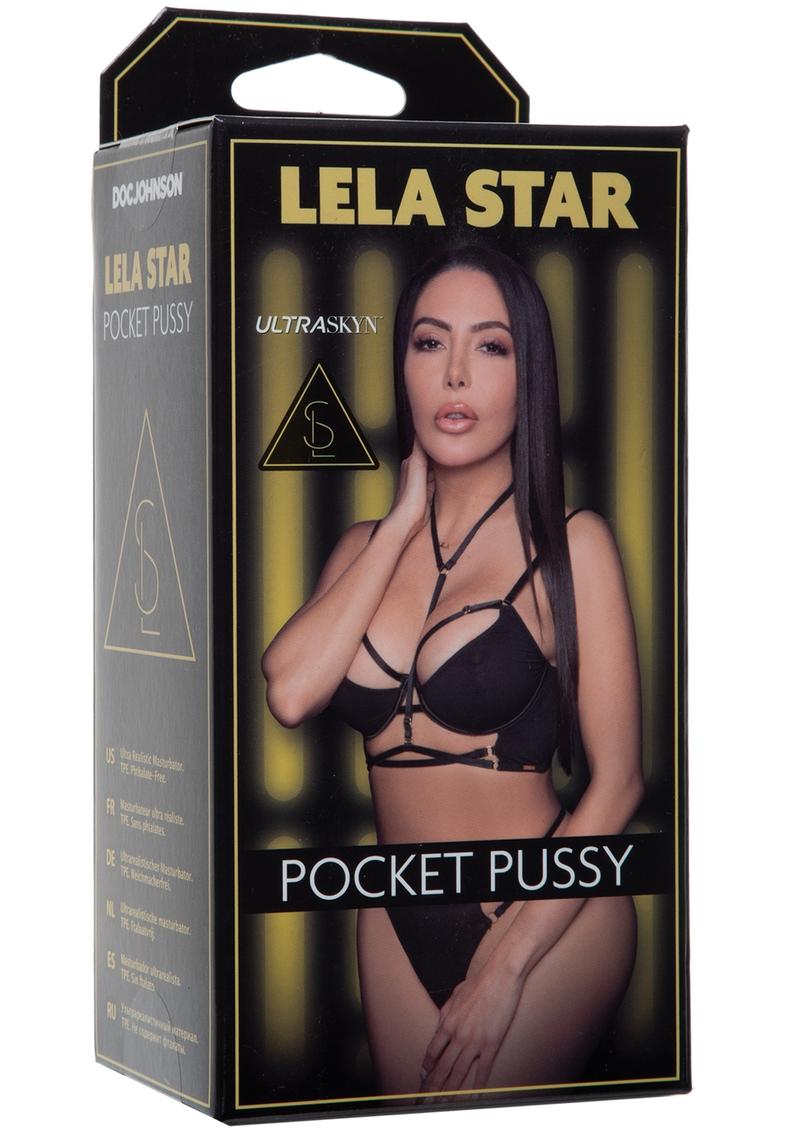 Signature Strokers Lela Star Ultraskyn Pocket Masturbator - Pussy - Vanilla